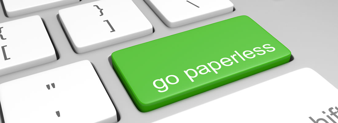 go paperless